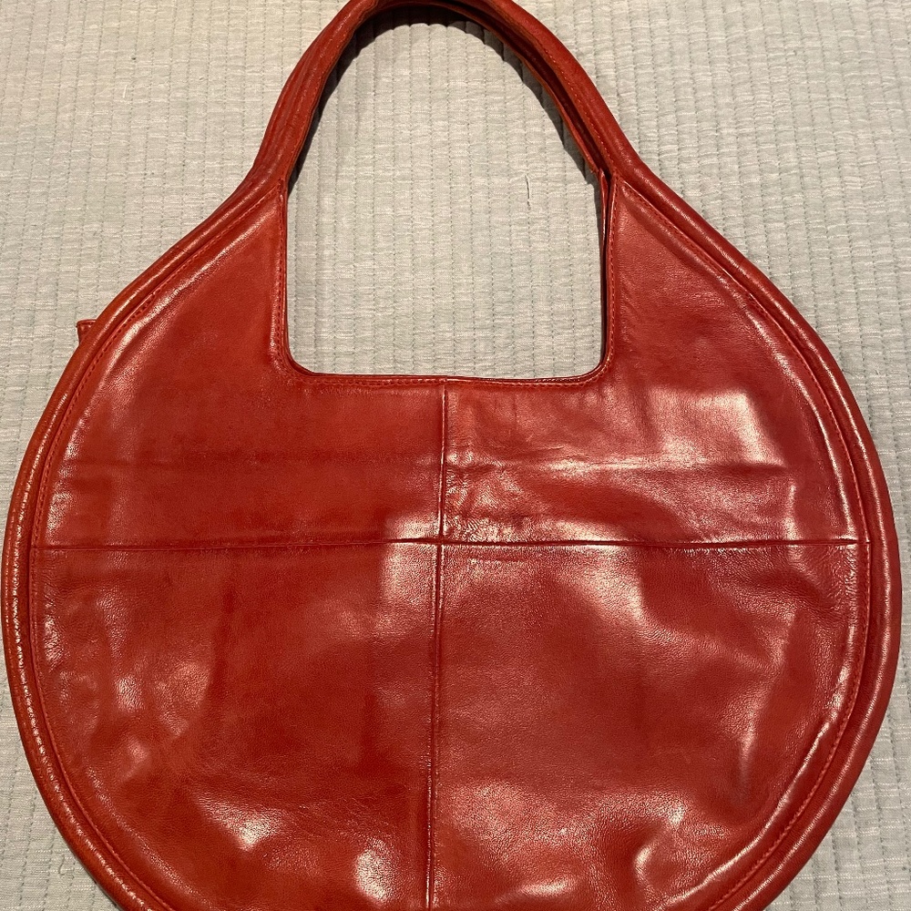 Julien Anthropologie Circle Leather Tote Large